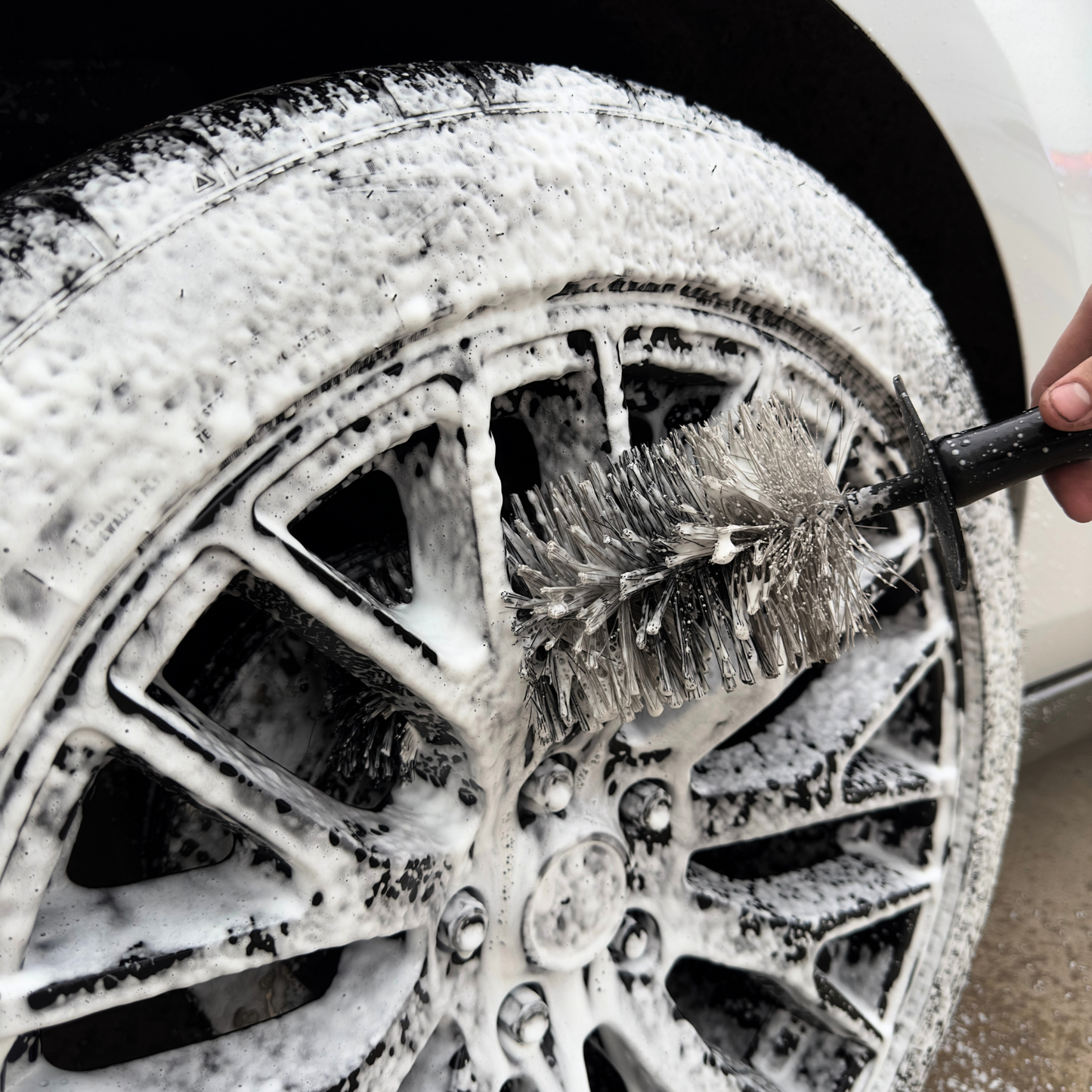 Skunk Tail - Wheel Brush