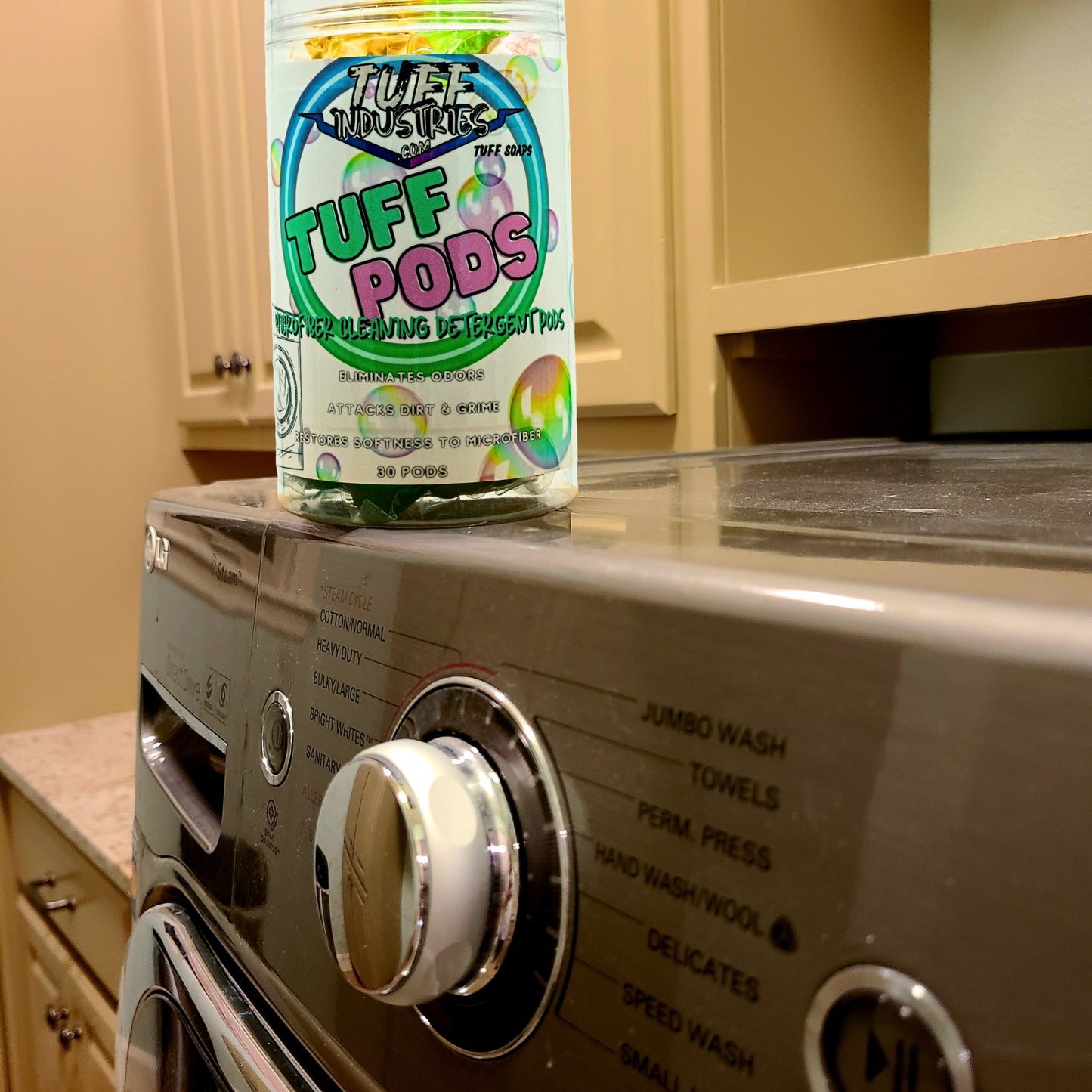 Tuff PODs - Microfiber Cleaning Detergent Pods-Tuff Industries