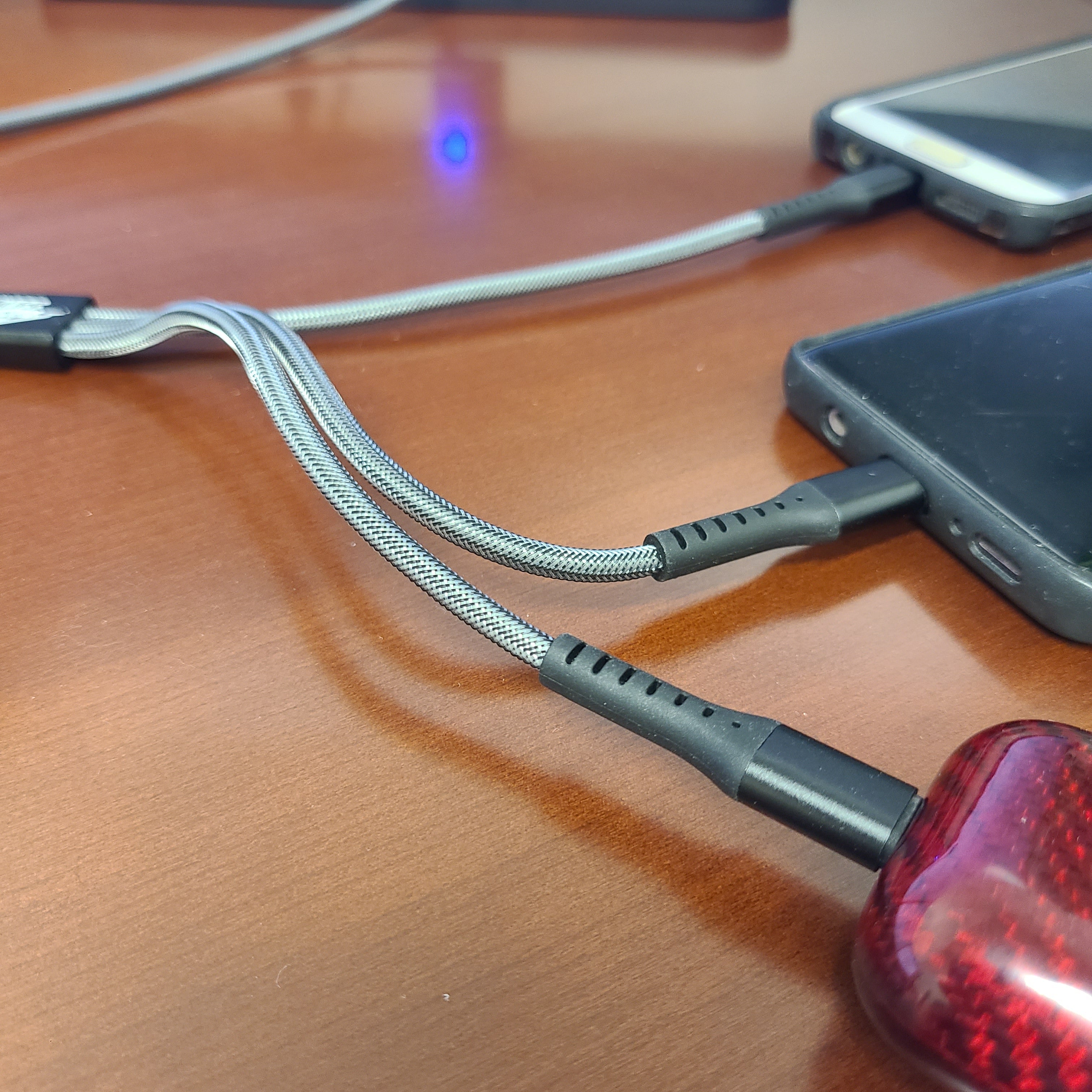 Tuff Tech Usb USB 3-way charging data cable-USB 3-way Charging & Data Cable (High ...