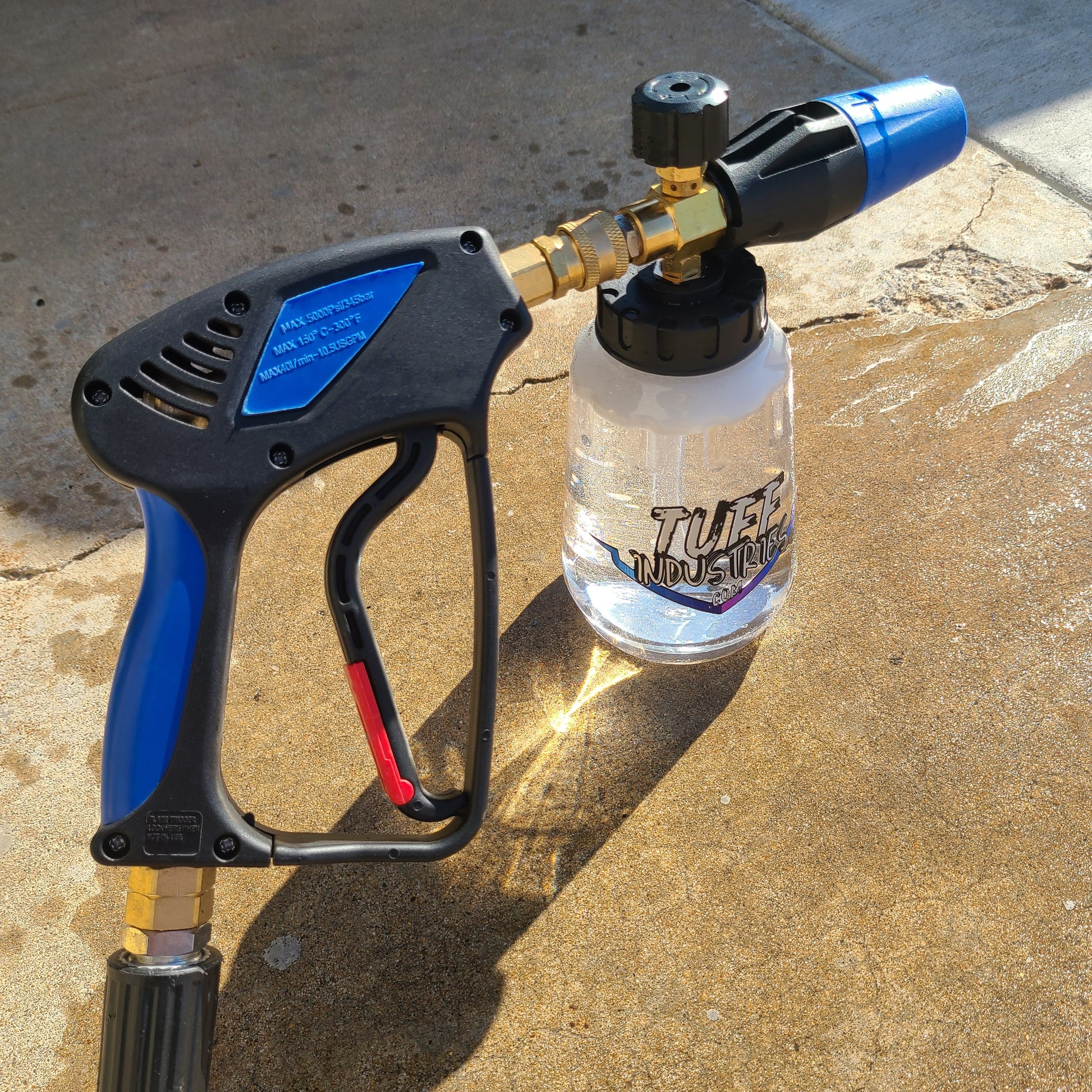 MTM Foam Cannon And How To Set Up A Pressure Washer Gun 