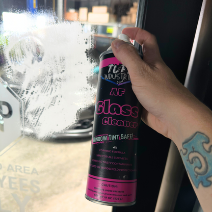 AF Glass Cleaner - Aerosol Foaming Spray