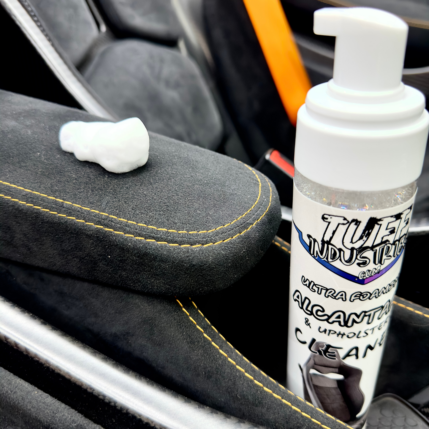 Alcantara & Upholstery Cleaner - Ultra Foaming Formula