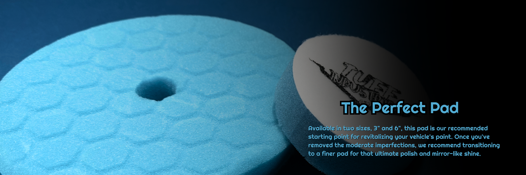 HEX+ Pad - Medium/Heavy Cutting Pad – Tuff Industries