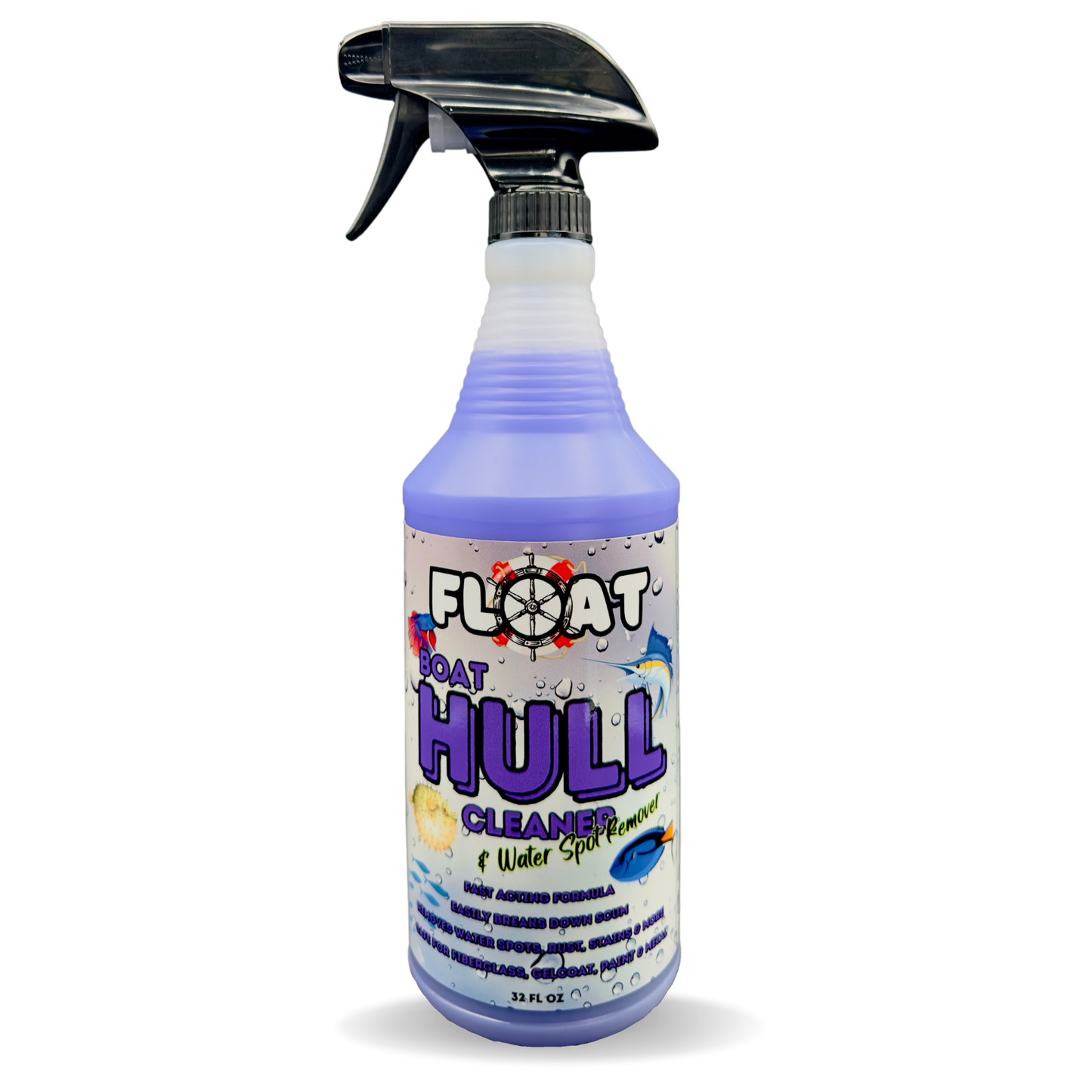 Boat Hull Cleaner - Powerful Cleaner + Water Spot Remover