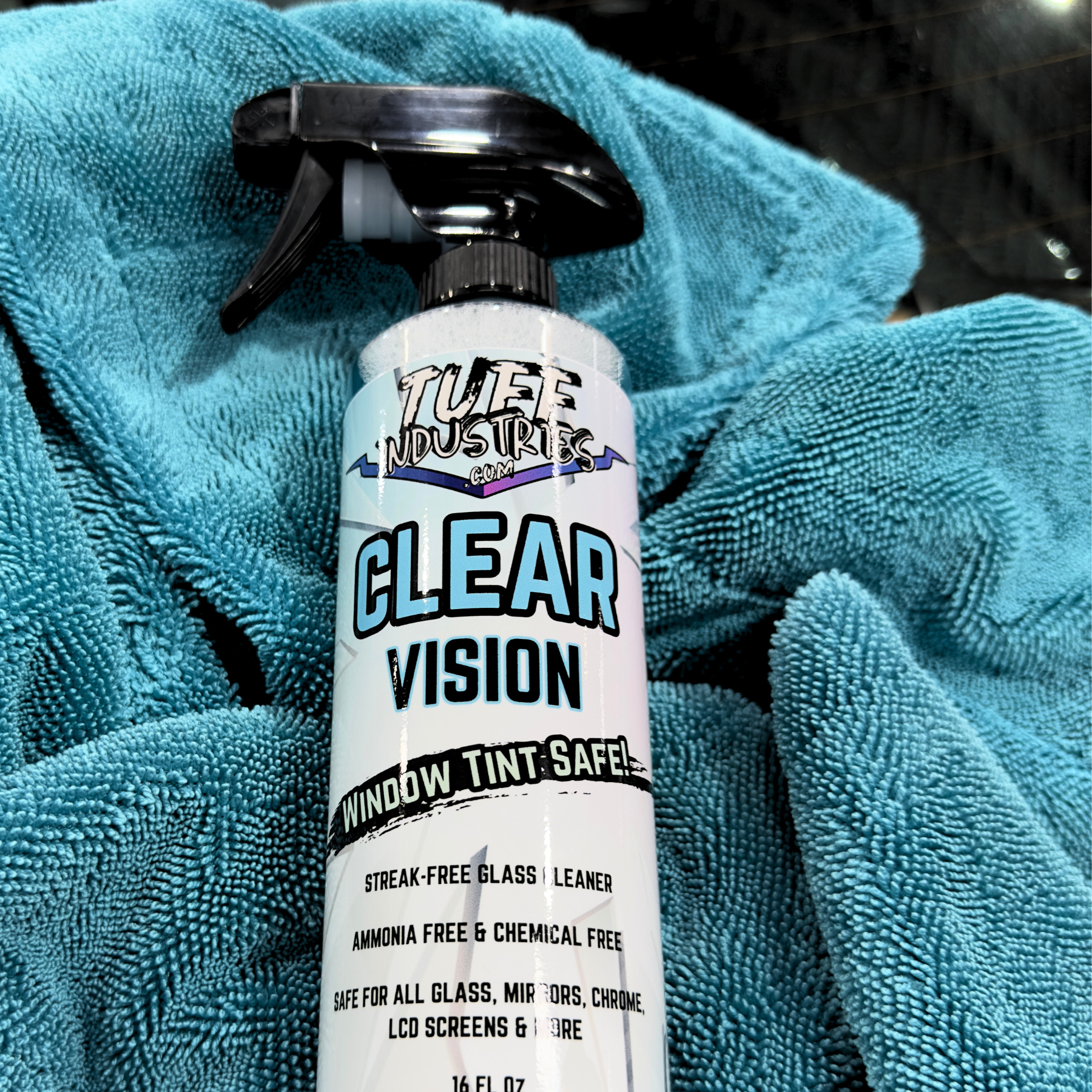 Vision Cleaner Clear Vision - Streak Free Glass Cleaner – Tuff Industries
