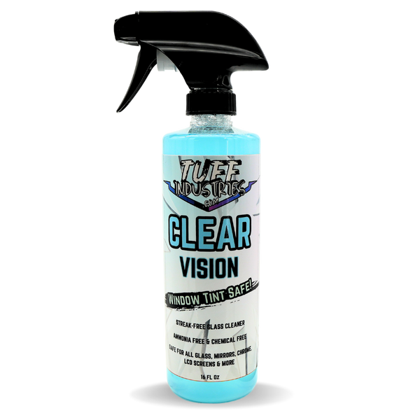 Clear Vision - Streak Free Glass Cleaner – Tuff Industries