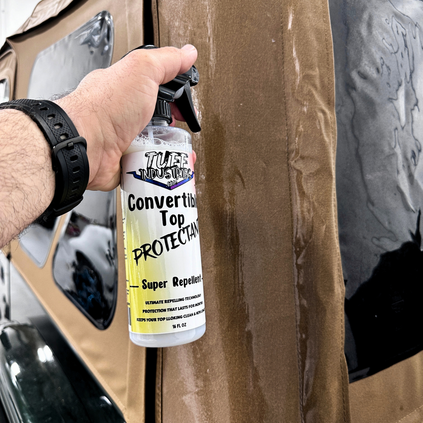 Convertible Top Protectant & Repellent