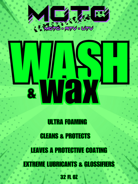 Moto Wash & Wax - Ultra Foaming