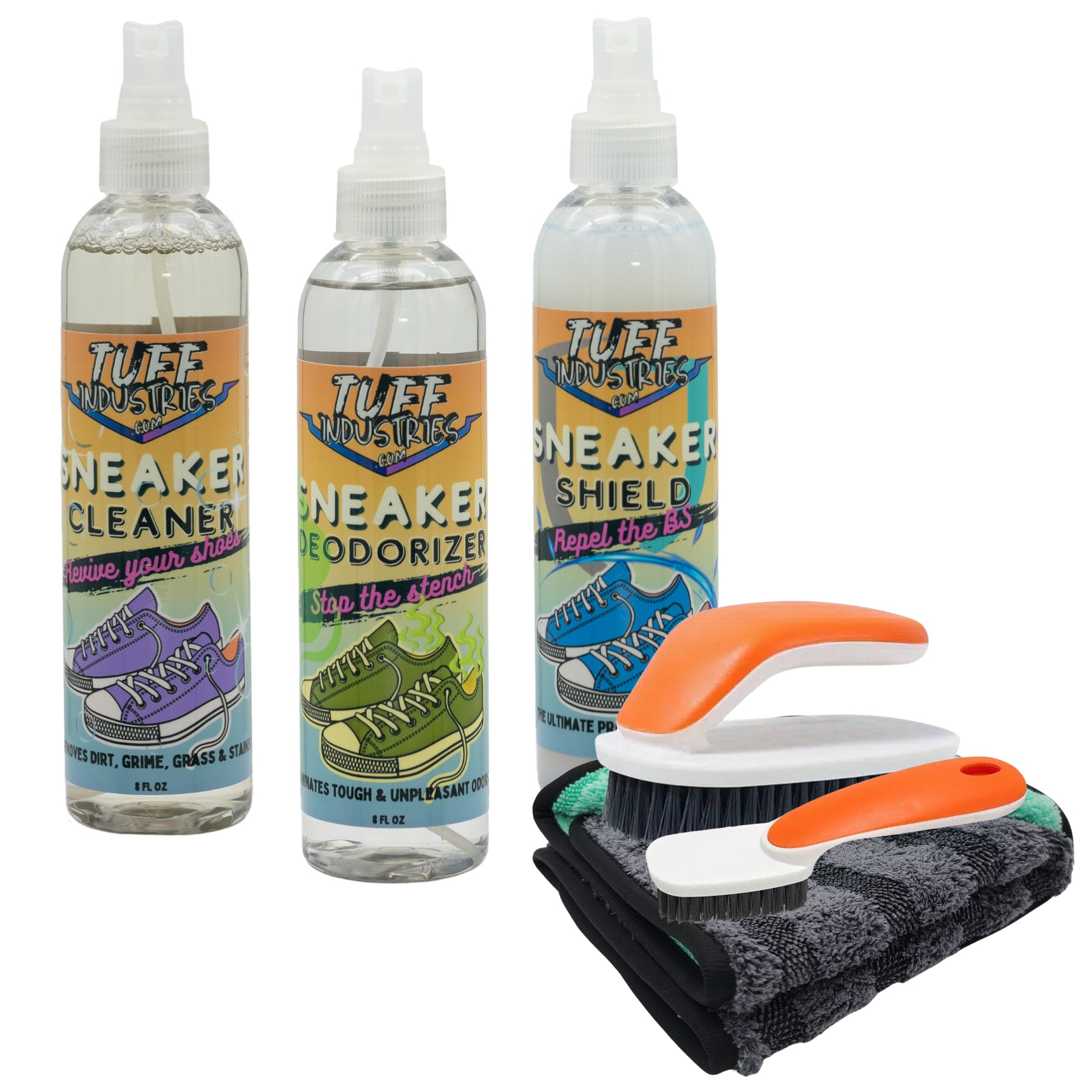 Sneaker Cleaning Kit & Shoe Cleaner Jordans, NIKE, Adidas Tuff