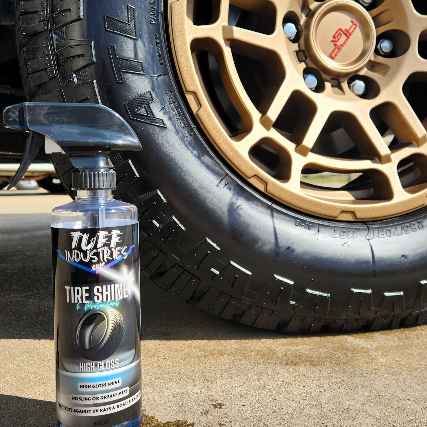 Tire Shine & Protectant - High Gloss