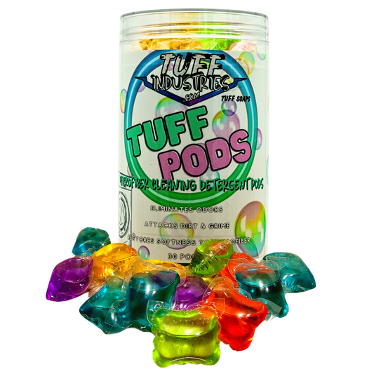 Tuff PODs - Microfiber Cleaning Detergent Pods