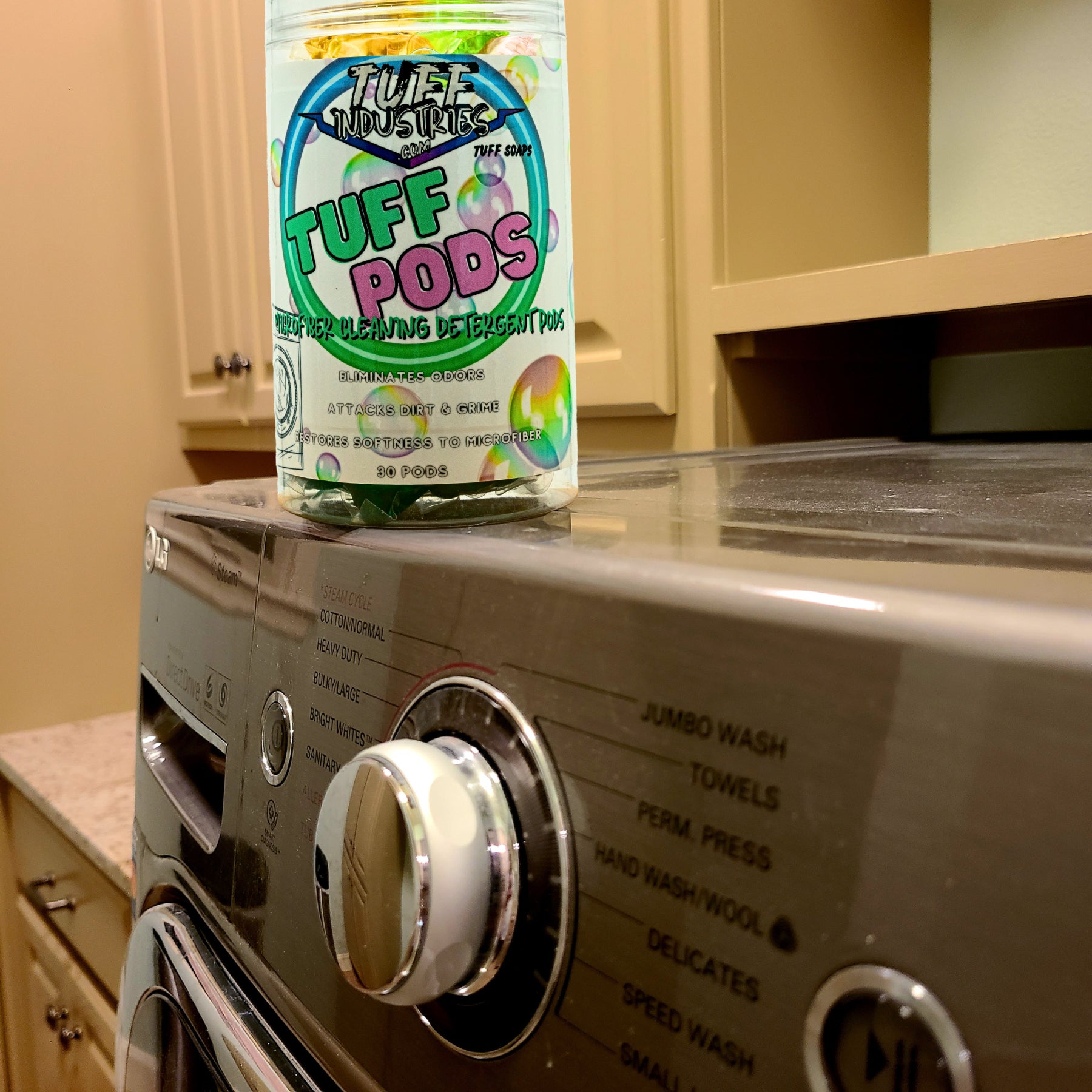 Tuff PODs - Microfiber Cleaning Detergent Pods-Tuff Industries
