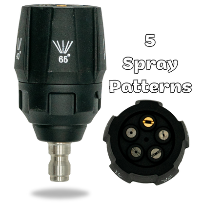 Turbo Nozzle - 5-in-1 High Pressure Power Washer Nozzle