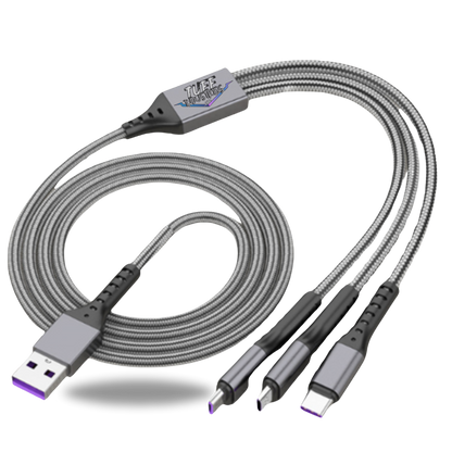 USB 3-way Charging & Data Cable (High Speed)