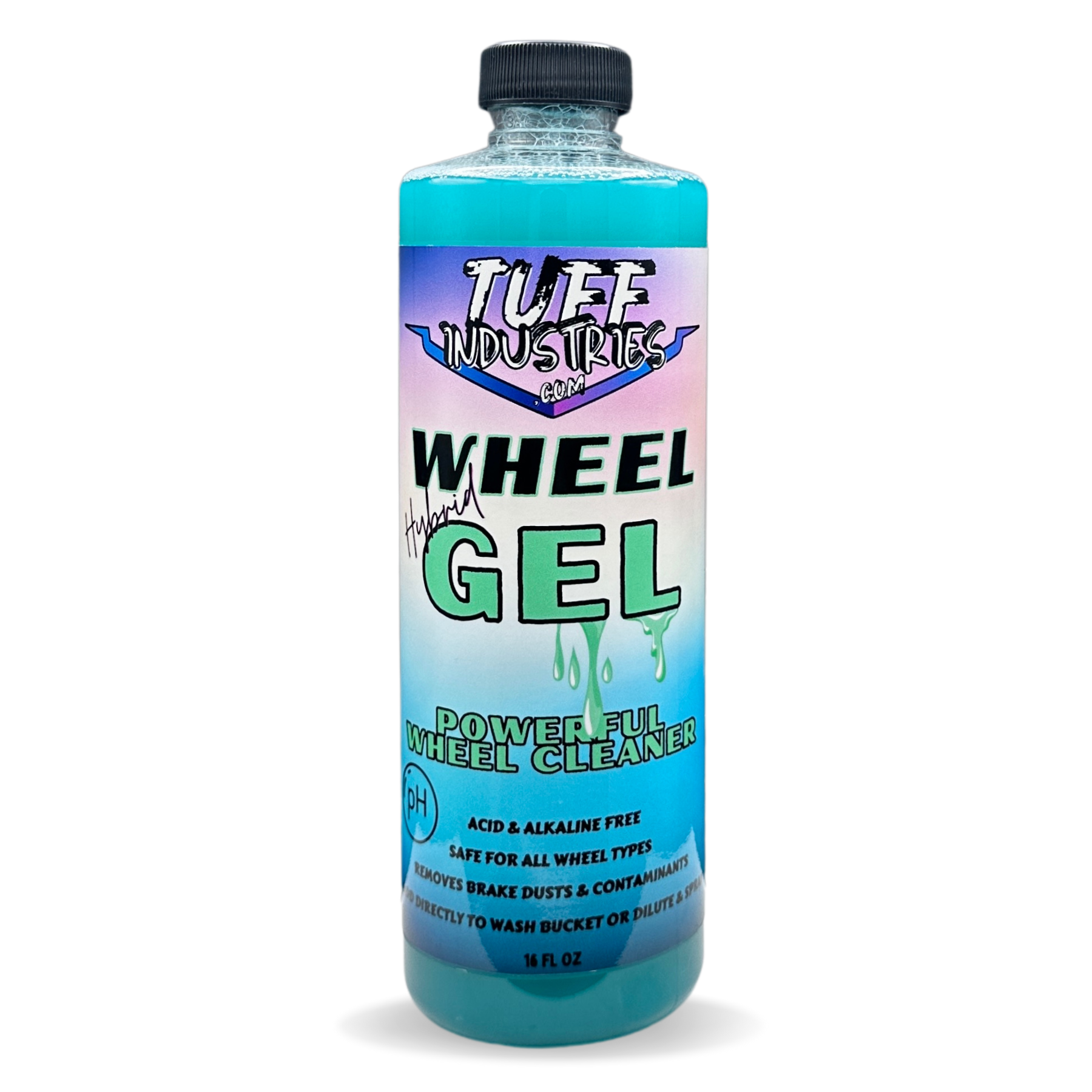 Bio Wheel Cleaner wheel gel-Wheel Gel- Advanced Foaming Wheel Cleaner (pH Balanced)-Tuff ...